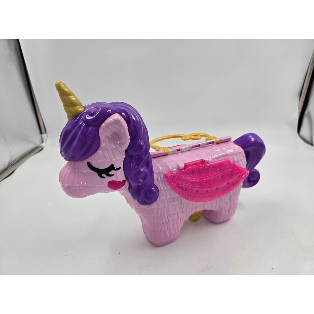 2019 Polly Pocket's Unicorn Party Play Set Compact